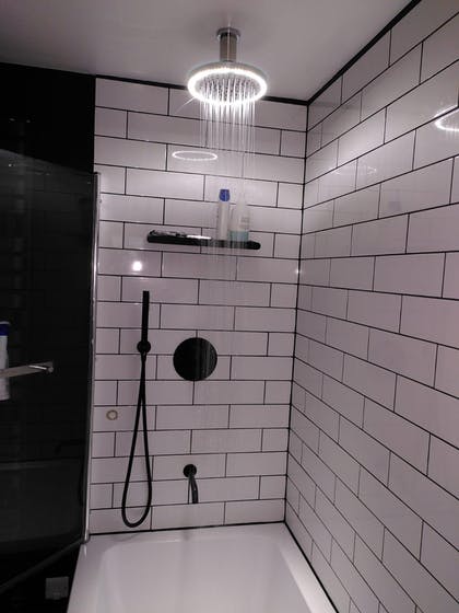 Integrated shower light