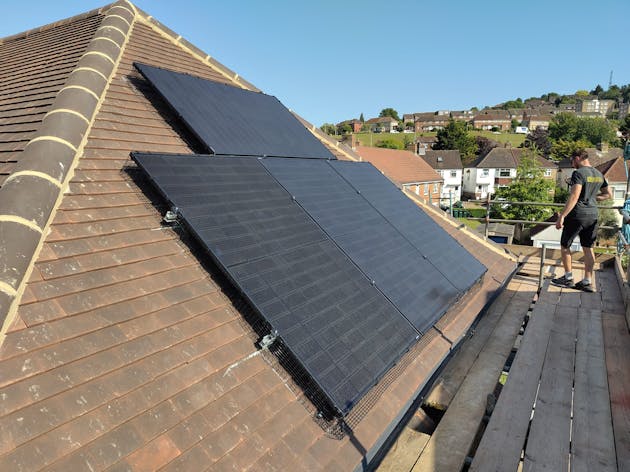 Solar installation Bevendean June 2025