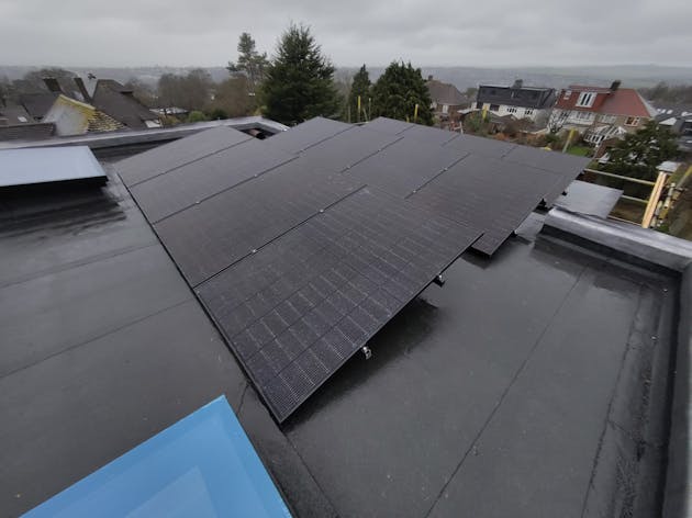 Solar installation Ditchling Road Brighton Feb 2026
