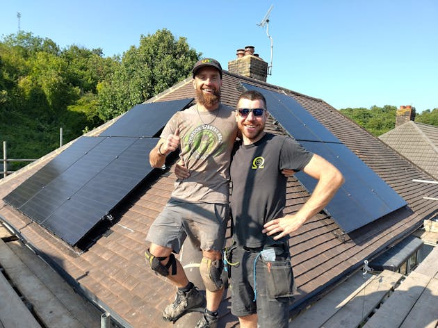 Solar installation Bevendean June 2025