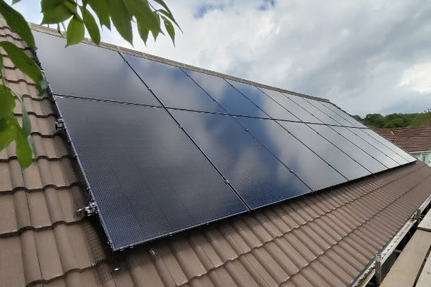 Solar panel installation Bevendean May 2025