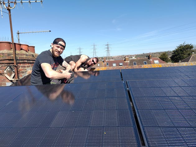 Solar installation Southwick April 2026